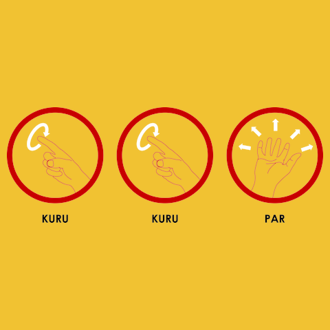 クルクルパーTシャツ