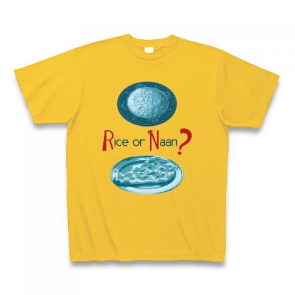 ライス or ナン？Tシャツ
