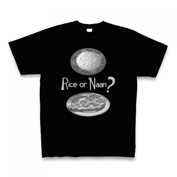 ライス or ナン？Tシャツ