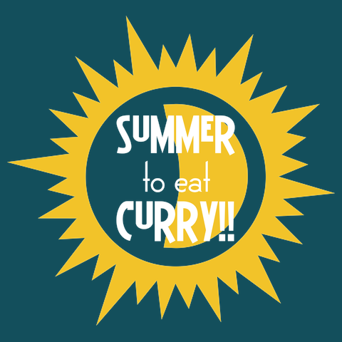 夏はカレー！Tシャツ