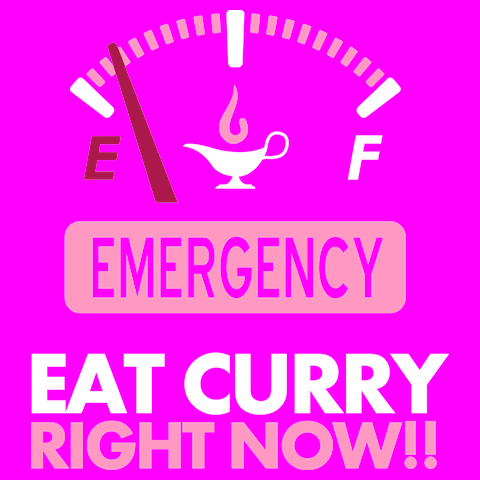 今すぐカレーが<br />食べたい！Tシャツ