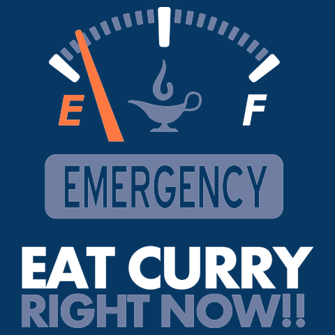 今すぐカレーが<br />食べたい！Tシャツ