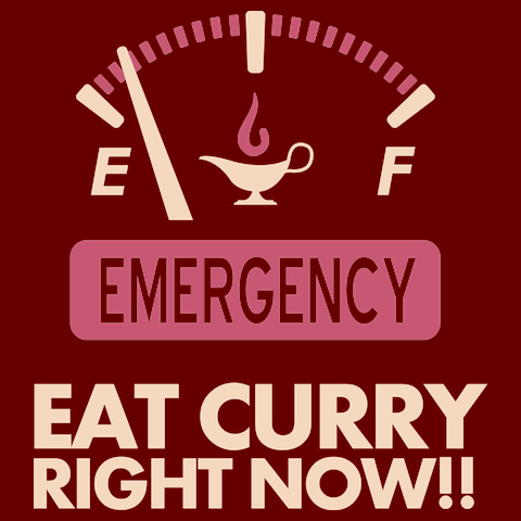 今すぐカレーが<br />食べたい！Tシャツ