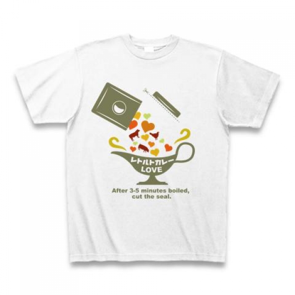 レトルトカレーLOVETシャツ