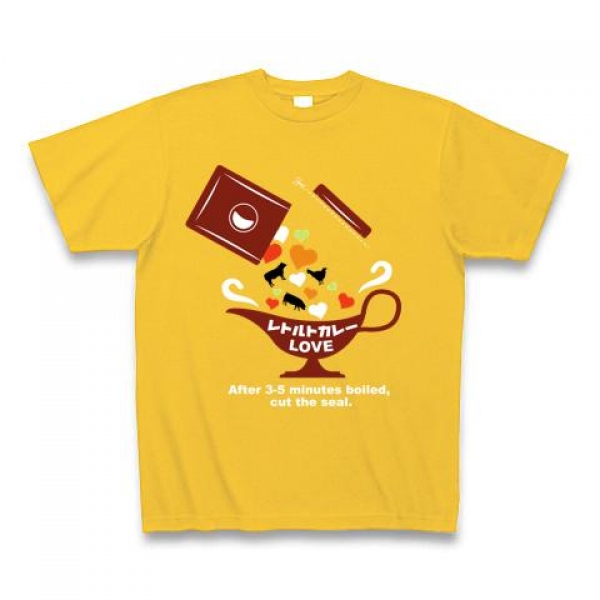 レトルトカレーLOVETシャツ