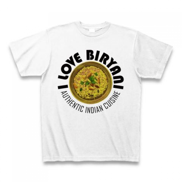 I LOVE ビリヤニTシャツ