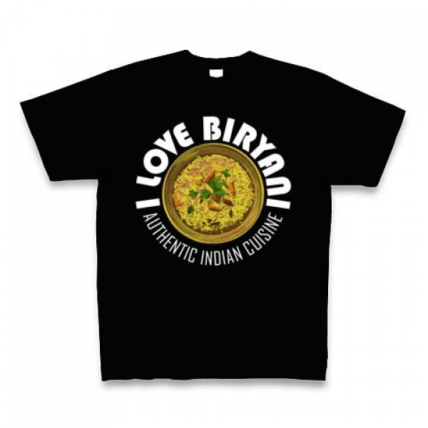 I LOVE ビリヤニTシャツ