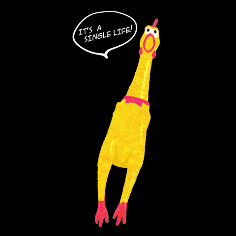 IT’S A SINGLE LIFE!(B)Tシャツ