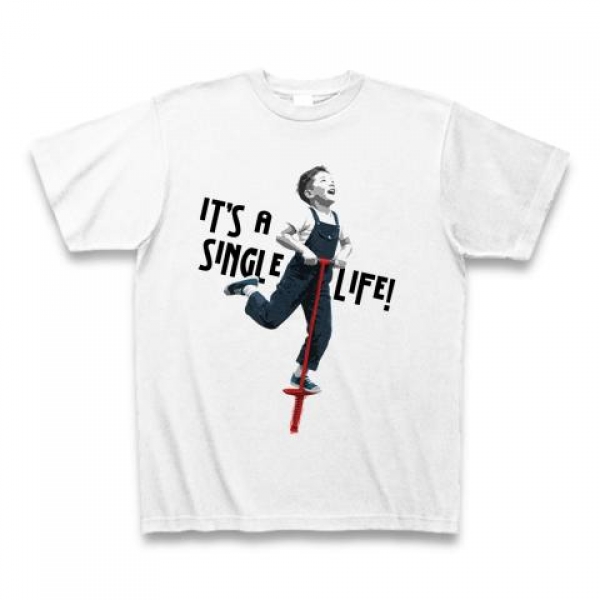 IT’S A SINGLE LIFE!(D)Tシャツ