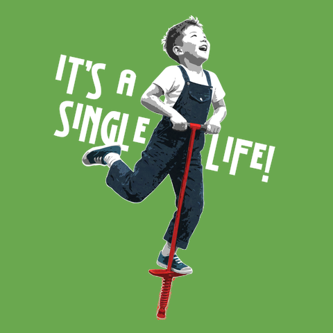 IT’S A SINGLE LIFE!(D)Tシャツ