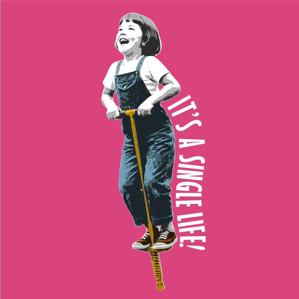 IT’S A SINGLE LIFE!(E)Tシャツ